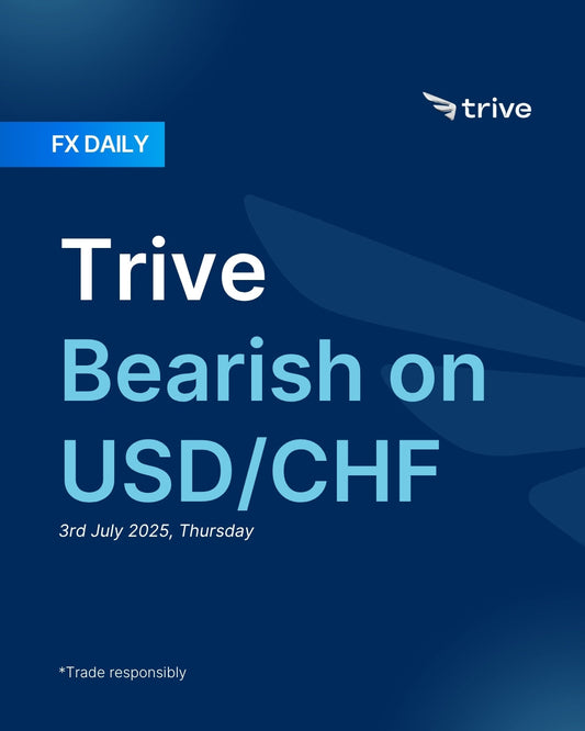 FX Daily: Trive Bearish on USD/CHF