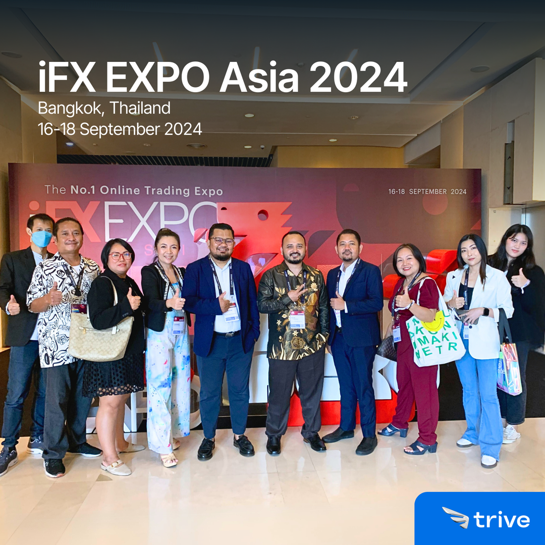 Trive International's Experience at iFX EXPO Asia 2024 in Bangkok: Connecting and Innovating in Forex