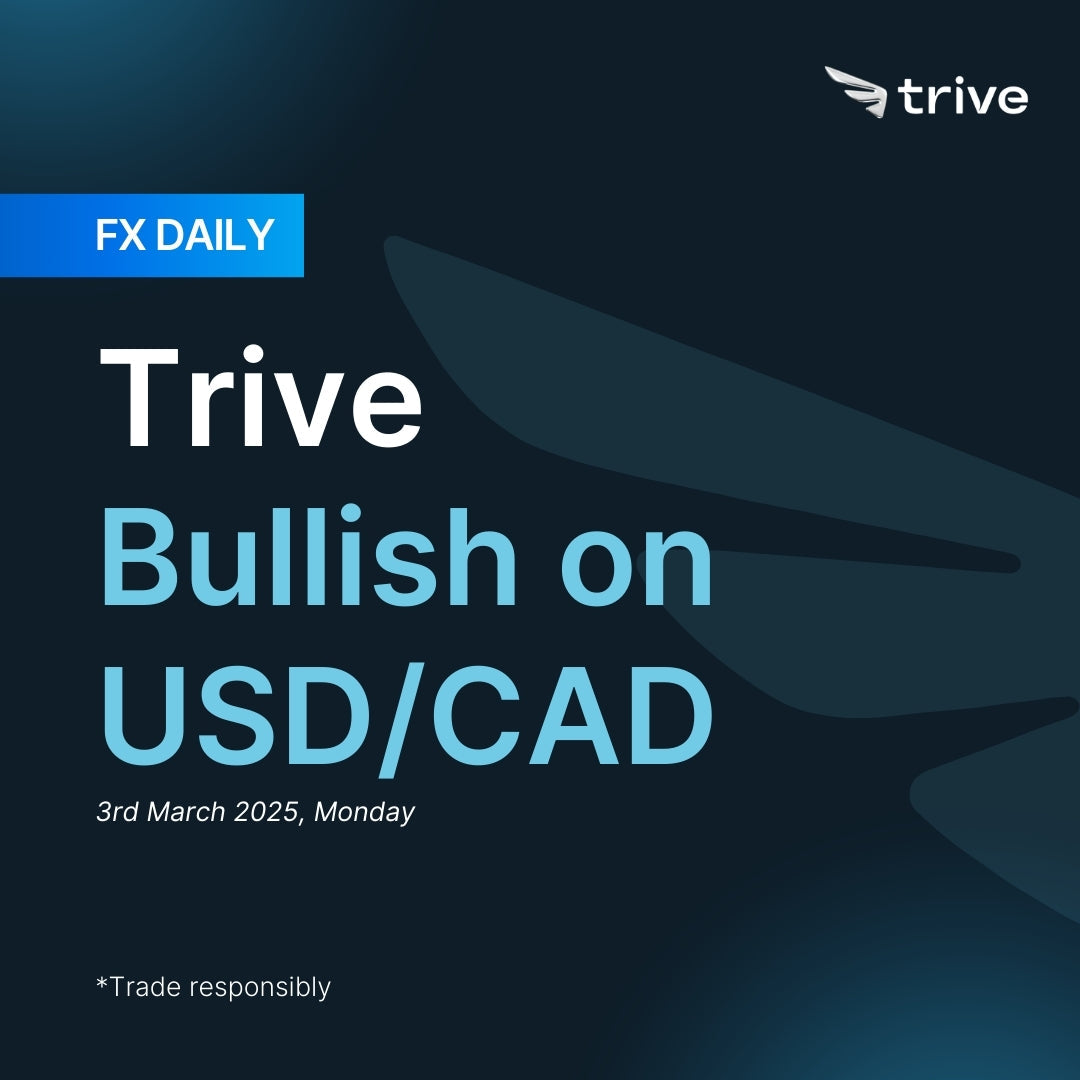 FX Daily: Trive Bullish on USD/CAD