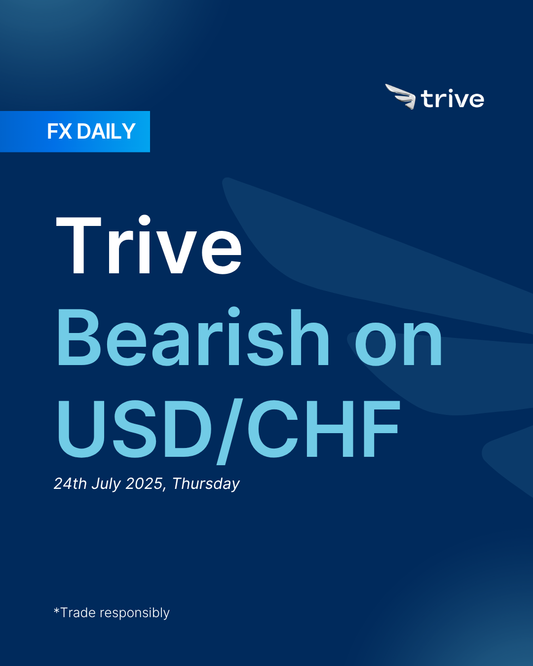 FX Daily: Trive Bearish on USD/CHF