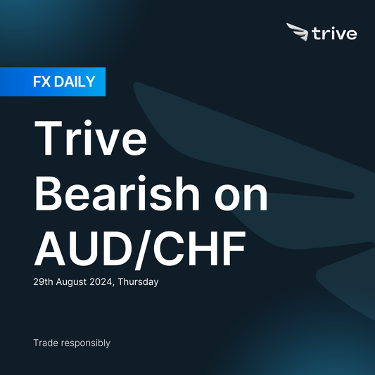 FX Daily: Trive Bearish on AUD/CHF