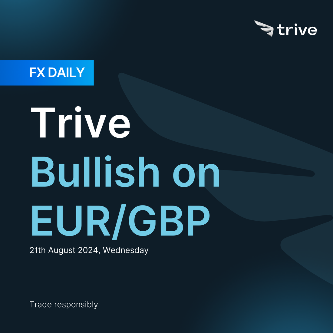 FX Daily: Trive Bullish on EUR/GBP