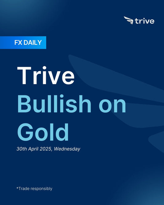FX Daily: Trive Bullish on Gold