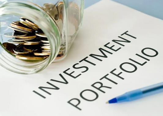What are the key tips when starting an investment portfolio?